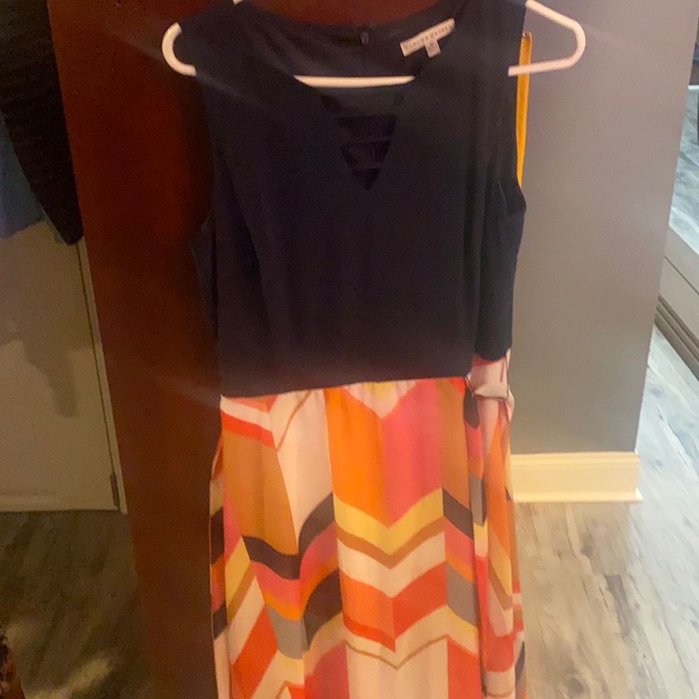 Sandra Darren floor length dress